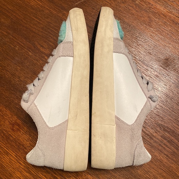 Vintage Havana Zoey Faux Shearling Trim Sneaker US 7 - Picture 8 of 10